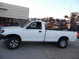 2003 Toyota Tundra White Std Cab 3.4L AT 2WD #Z22998